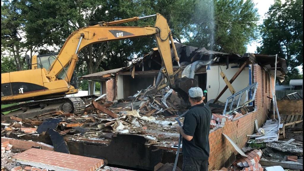 residential demolition in Plano TX