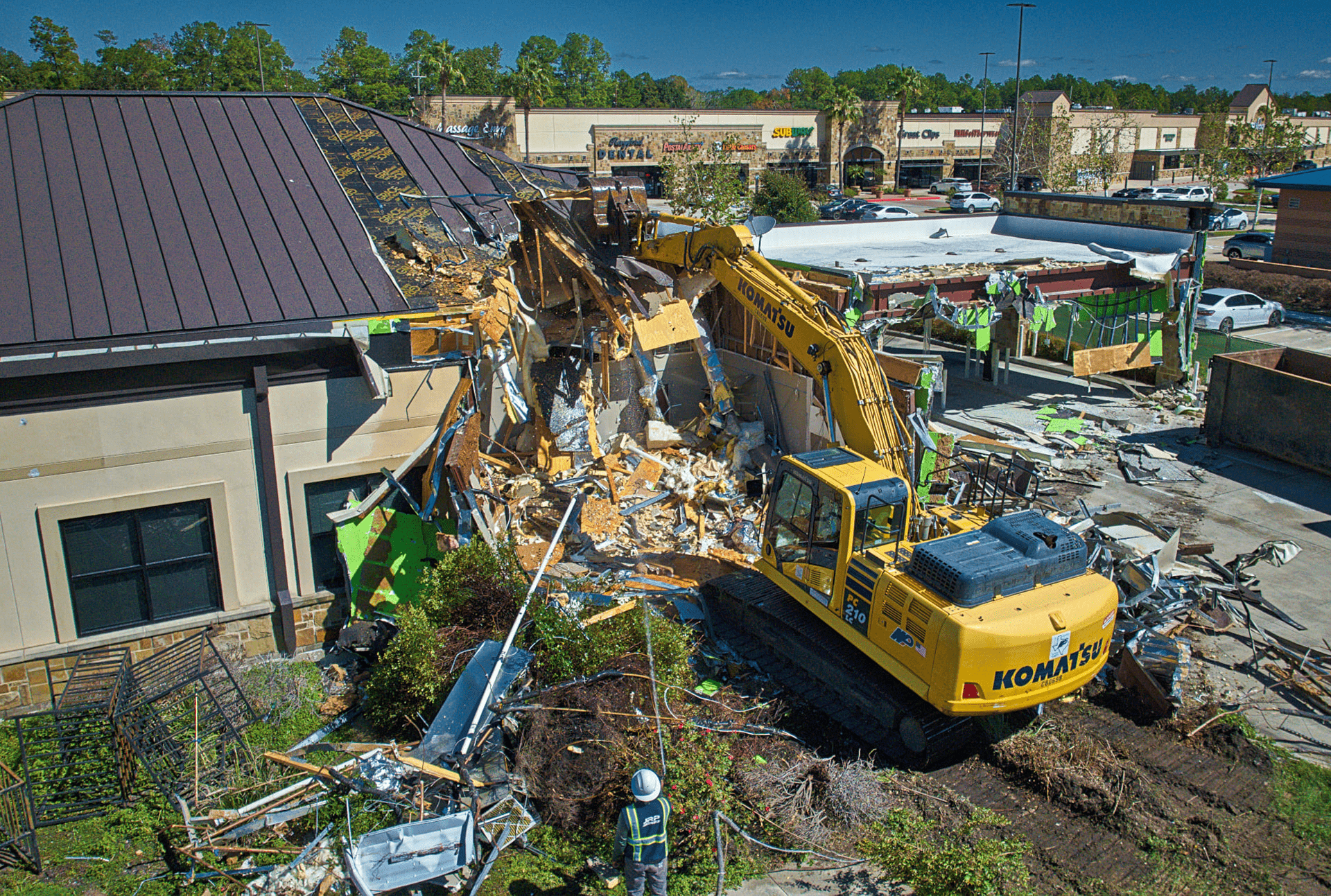 Dallas home demolition