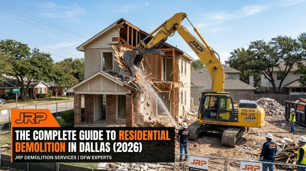 Residential Demolition in Dallas - The Complete Guide
